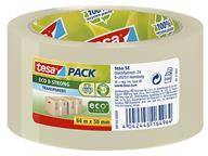 Tape pakke tesa ecologo ECO & STRONG PP klar 50 mm x 66 m