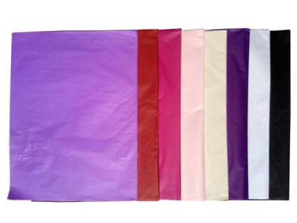 Silkepapir fals. vanilla 500x750mm 17 g pk/480 