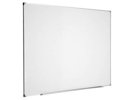 Whiteboardtavle lakeret 90x120 cm m/alu ramme