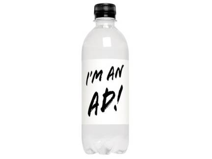 Drikkevand m/individuel label* 0.5 L inkl. pant 