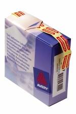 AVERY Underskriftspil hvid/rød 5x25mm / 1000 stk. 