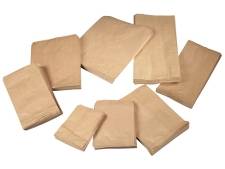 Bagerpose 2,5kg brun 270x335mm 1000stk/pk 40g 