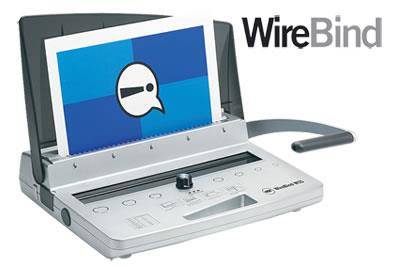 Spiralindbindingsmaskine GBC WireBind W15 t/wire