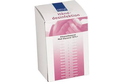 Hånddesinfektion, ABENA, 700 ml, Bag-in-box refill til håndfri dispenser