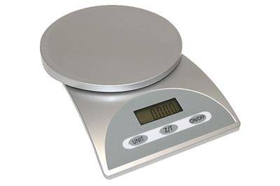 Brevvægt Silver 5 kg m/1 g interval* Digital