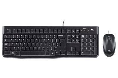 Tastatur Desktop MK120 inkl. mus Logitech