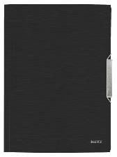 Elastikmappe PP Leitz Style A4 3-klap sort
