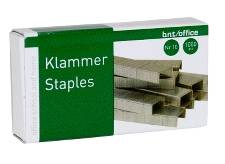 Hæfteklammer BNT/Office nr.10 galvaniserede 1000stk/pak