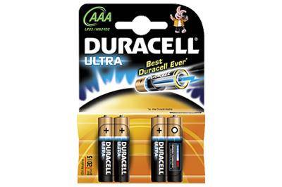 Batteri Duracell AAA MN 2400 Ultra Power 1.5V Alkaline K-4 