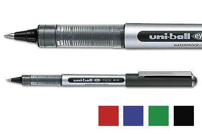 Rollerpen UB-150 rød 0.2 mm Uniball Eye 