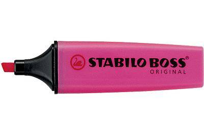 Tekstmarker Stabilo pink 5 mm Boss 70/56 