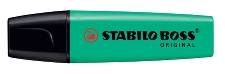 Tekstmarker Stabilo turkis 5mm Boss 70/51 