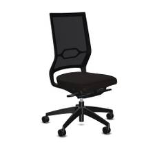 SIT A kontorstol 440-560 asyncron, sort stel