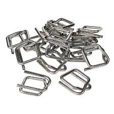 Metalspænder 16mm 1000/kar t/tekstil og Birtium bånd 