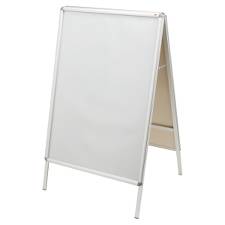 Gadeskilt Nobo A-skilt hvid 594x841 cm