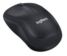 Mus trådløs Logitech M220 Silent, Charcoal sort