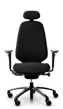 RH Nakkestøtte til Mereo 300 Stof: Fame sort 60999 Stel: Sort