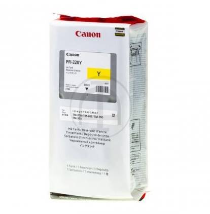 Blækpatron Canon PFI-320Y 300ml. gul