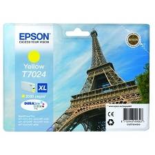 Epson Blækpatron gul T7024 WP4000/WP4500