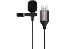 Microphone Sandberg Streamer med Clip og USB