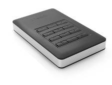 Harddisk 2,5 Verbatim 1 TB Krypteret m/tastatur adgang.