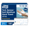 Håndklædeark Tork Premium H2 2 lag 150 ark x 21 100289 3 fold