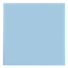 Glass board 100 x 100 cm. Light blue