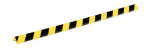 Hjørnebeskytter C35 gul/sort Profillængde: 1 meter