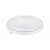 Plastlåg til salatbæger PET klar Ø148mm  6x50 stk.