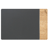 Glass board 60 x 80 cm, Grey matt glass