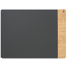 Glass board 90 x 120 cm, Grey matt glass
