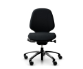 RH Kontorstol Mereo 200 stel sort Stof: Select sort 60999, Gas B