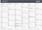 Kontorkalender Moderne A4 2027 - 27059050