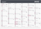 Kontorkalender Moderne A3 2027 - 27063100
