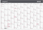 Kontorkalender Moderne A3 1x13 mdr. 2027 - 27063300