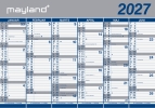 K&aelig;mpekalender 2x6 mdr. papir 2027 (i papr&oslash;r) - 27064000
