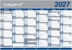K&aelig;mpekalender 2x6 mdr. papir 2027 (i plastpose) - 27064100