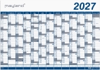 K&aelig;mpekalender 1x13 mdr. PP-plast 2027 (i plastpose) - 27065100