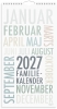 Familiekalender TrendArt 2027 - 27066190