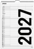 Familiekalender Black and white 3 kol. 2027 - 27066520