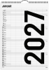 Familiekalender Black and white 7 kol. 2027 - 27066560