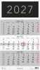 V&aelig;gkalender Triplanner 2027 - 27066640