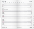 Index Planner mini m&oslash;rkegr&aring; PP-plast 2027 - 27071000