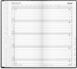 Index Planner m&aring;nedskalender sort vinyl 2027 - 27090000