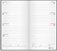 City Week Planner tv&aelig;rformat sort vinyl 2027 - 27178000