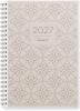 A5 ugekalender tv&aelig;rformat m/4 illu. 2027 - 27200710