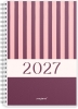 A5 ugekalender tv&aelig;rformat m/4 illu. 2027 - 27200710