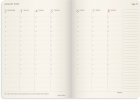 A5 Forma Deluxe ugekalender h&oslash;jf. brun kunstskind 2027