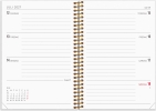 A6 ugekalender tv&aelig;rformat karton 2027 - 27201210