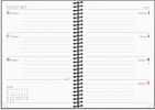 A6 ugekalender tv&aelig;rformat matsort genbrugskarton 2027 - 27201220